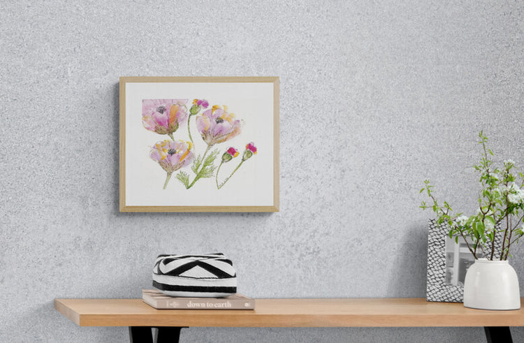 Abstract Poppies